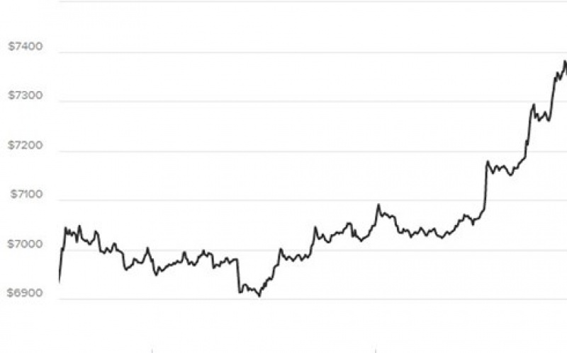 Giá Bitcoin hôm nay tăng trở lại