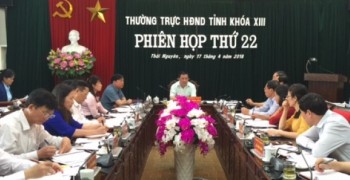 Phiên họp thứ 22, Thường trực HĐND tỉnh Thái Nguyên khóa XIII