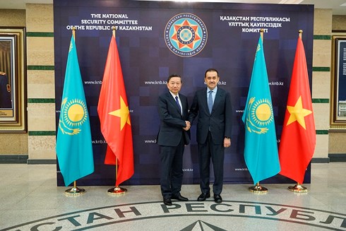 Bộ trưởng Công an Tô Lâm thăm và làm việc tại Kazakhstan
