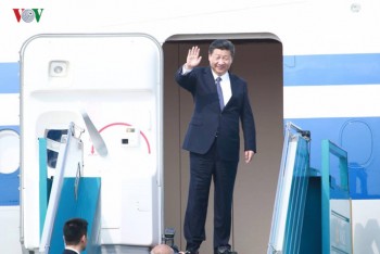 Ảnh: Chủ tịch Trung Quốc rời Hà Nội, kết thúc chuyến thăm Việt Nam