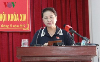 Chủ tịch Quốc hội tiếp xúc cử tri huyện Phong Điền, Cần Thơ