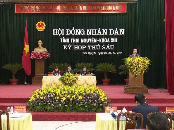 Khai mạc Kỳ họp thứ 6, HĐND tỉnh Thái Nguyên Khóa XIII, Nhiệm kỳ 2016-2021