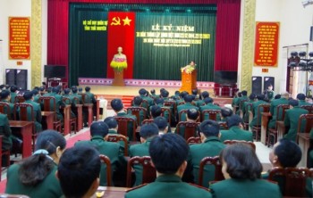 Kỷ niệm 73 năm ngày truyền thống QĐND Việt Nam và 28 năm ngày Hội Quốc phòng toàn dân