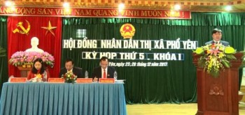 HĐND T.X Phổ Yên tổ chức kỳ họp thứ 5, nhiệm kỳ 2016 - 2021