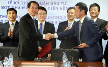 Ký Thỏa thuận đầu tư Dự án BOT Nhà máy nhiệt điện Vũng Áng 2