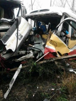 Phú Lương: Tai nạn giao thông nghiêm trọng 1 người chết, 7 người bị thương