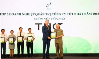 TNG giành 2 giải tại Cuộc bình chọn Doanh nghiệp niêm yết 2018