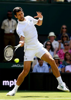 Djokovic thắng trận đầu ở Wimbledon 2019