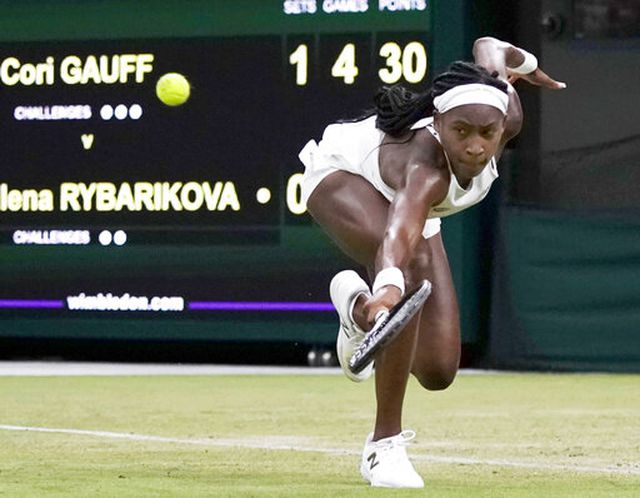 Tay vợt 15 tuổi tiếp tục gây chấn động ở Wimbledon 2019
