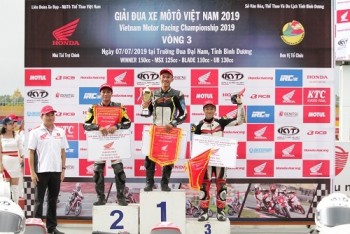 Vietnam Motor Racing 2019 kết thúc chặng 3 tại Bình Dương