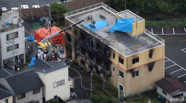 Người hâm mộ bàng hoàng vụ cháy xưởng phim hoạt hình nổi tiếng làm 33 người chết ở Nhật