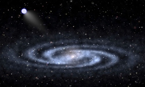 Ngôi sao bay hơn 1.000 km/h sau khi 'trốn' khỏi siêu hố đen