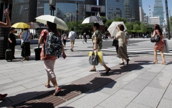 Nắng nóng nghiêm trọng tại Nhật Bản khiến gần 60 người tử vong