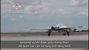 Nga tung video thử nghiệm UAV chiến đấu 'Thợ săn tàng hình'