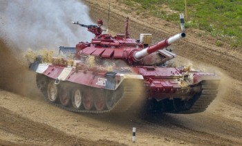 ​T-72B3 - chiến xa được tin dùng tại giải đua xe tăng của Nga