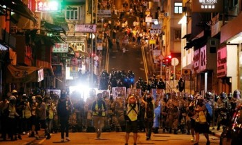 Trung Quốc tuyên bố 'không khoanh tay nhìn' biểu tình Hong Kong