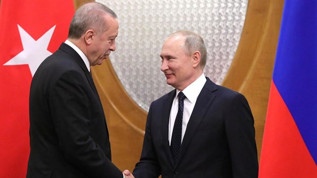 Lãnh đạo Thổ Nhĩ Kỳ và Nga điện đàm về tình hình Syria