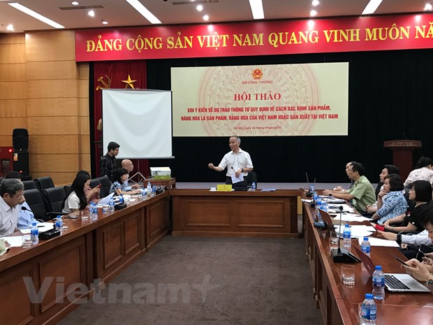 Sẽ có thước đo chuẩn giúp xác định sản phẩm 'Made in Vietnam'