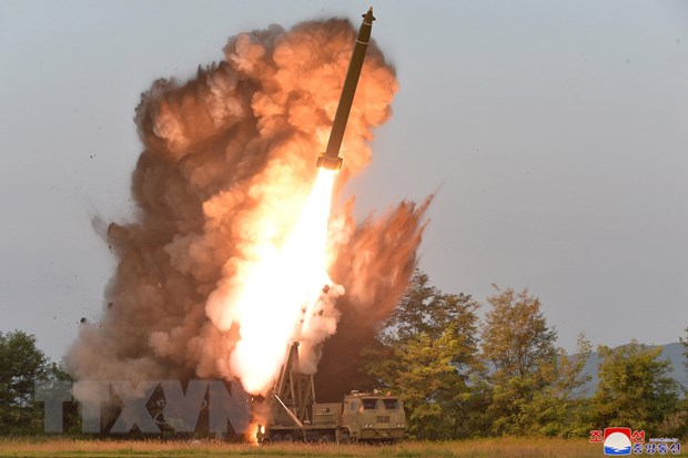 Mỹ kêu gọi Triều Tiên kiềm chế sau vụ phóng tên lửa đạn đạo