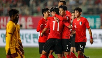 Vòng loại World Cup 2022: Đội tuyển Hàn Quốc đã tới Bình Nhưỡng