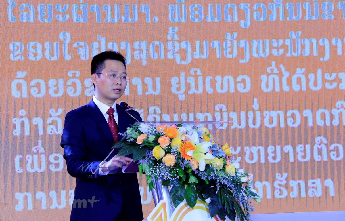 Unitel là biểu tượng thành công mẫu mực trong hợp tác kinh tế Việt-Lào