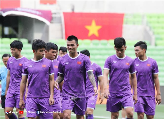 Các cầu thủ Việt Nam đều sẵn sàng cho trận đấu