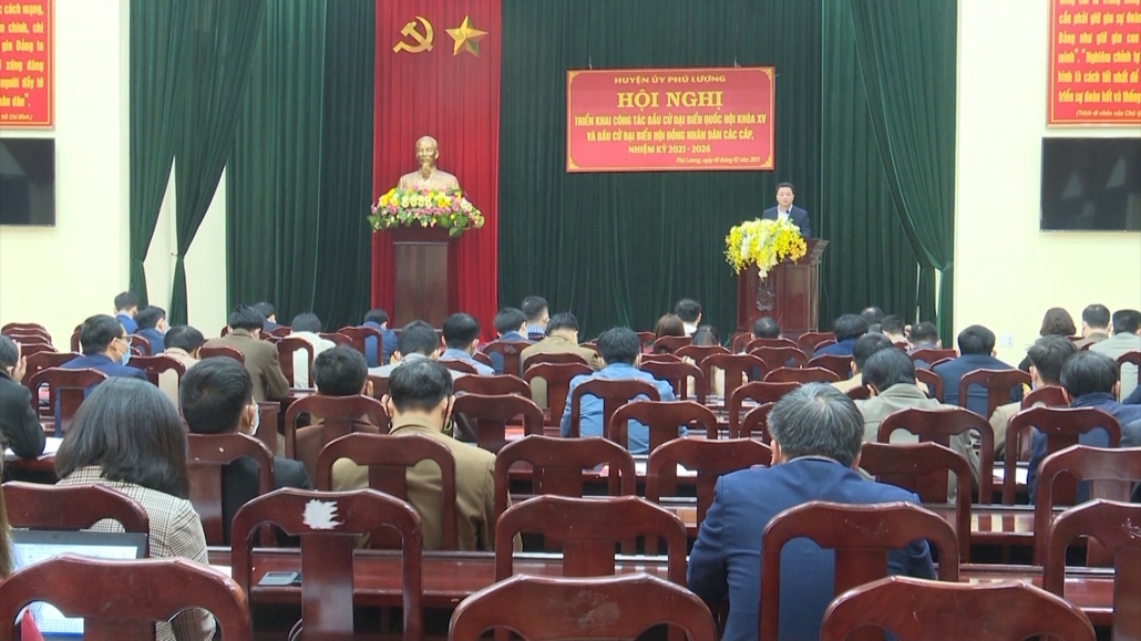 Phú Lương: Triển khai công tác bầu cử đại biểu Quốc hội khoá XV và đại biểu HĐND các cấp