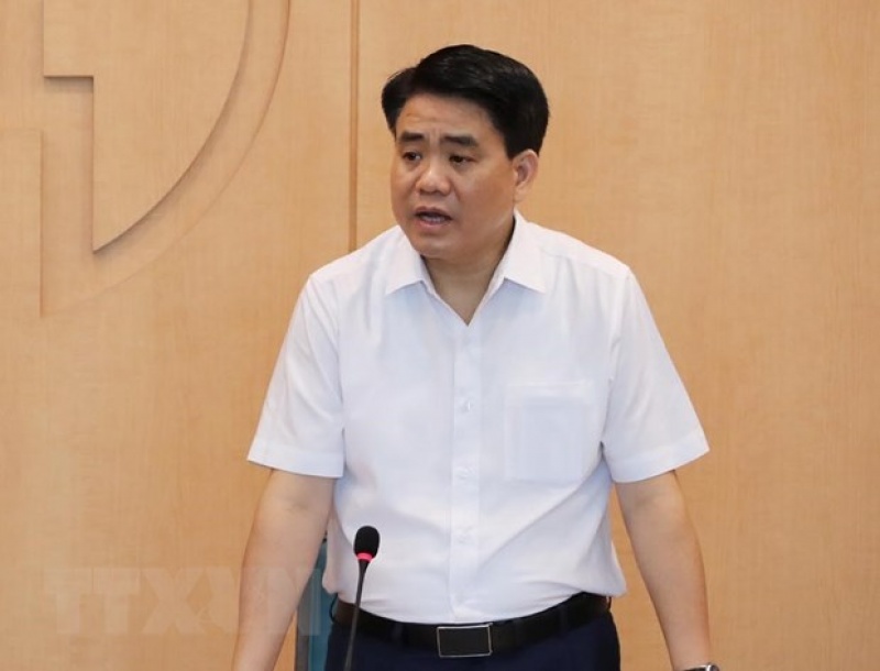 Tạm đình chỉ công tác Chủ tịch Thành phố Hà Nội Nguyễn Đức Chung