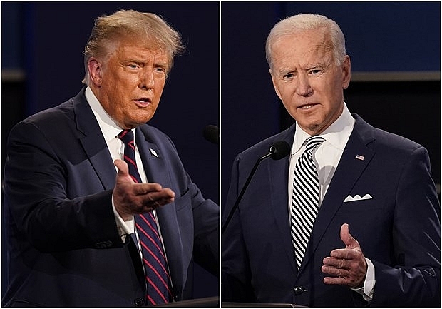 Bầu cử Mỹ 2020: Hai ứng cử viên "so găng" trong phiên hỏi-đáp riêng | Châu Mỹ | Vietnam+ (VietnamPlus)
