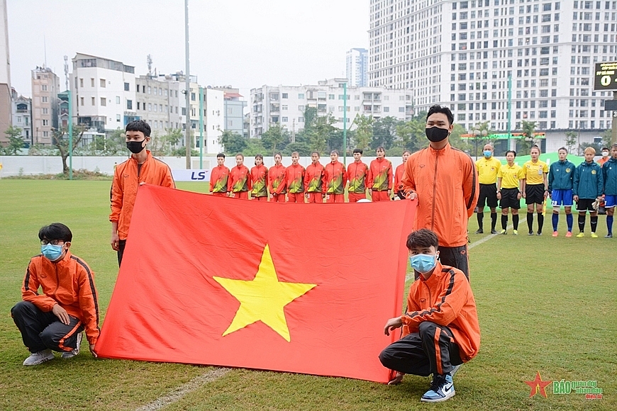 Khai mạc Giải bóng đá nữ vô địch quốc gia - Cúp Thái Sơn Bắc 2021