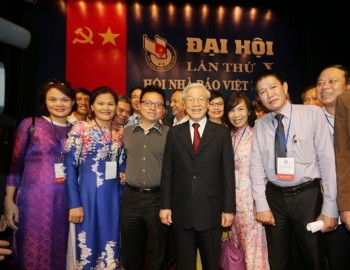 Thư của Tổng Bí thư chúc mừng 70 năm thành lập Hội Nhà báo Việt Nam