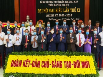 Đại hội đại biểu Đảng bộ Công ty Kim loại màu Thái Nguyên lần thứ XI, nhiệm kỳ 2020-2025