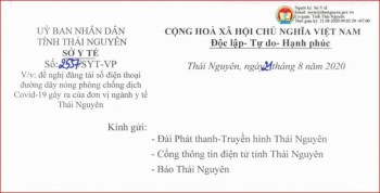 Danh sách số điện thoại đường dây nóng ngành y tế Thái Nguyên phục vụ phòng chống dịch Covid-19