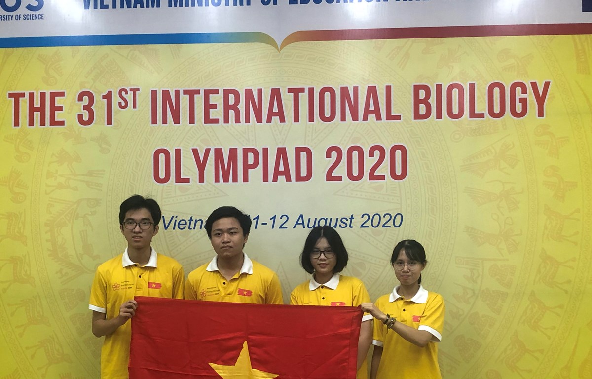 Việt Nam đoạt huy chương vàng Olympic Sinh học quốc tế