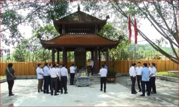 Bộ Thông tin và Truyền thông dâng hương tại ATK Định Hóa nhân dịp kỷ niệm 75 năm Ngày truyền thống