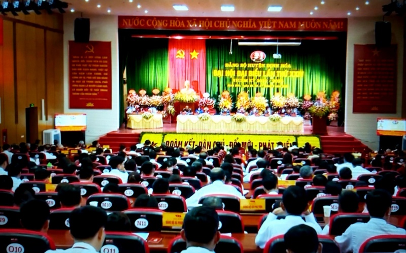 Khai mạc Đại hội Đại biểu Đảng bộ huyện Định Hóa lần thứ XXIV nhiệm kỳ 2020 - 2025
