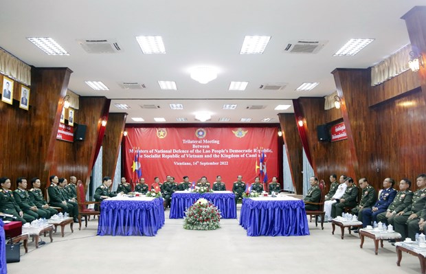 Việt Nam, Lào và Campuchia thúc đẩy hợp tác trong lĩnh vực quốc phòng