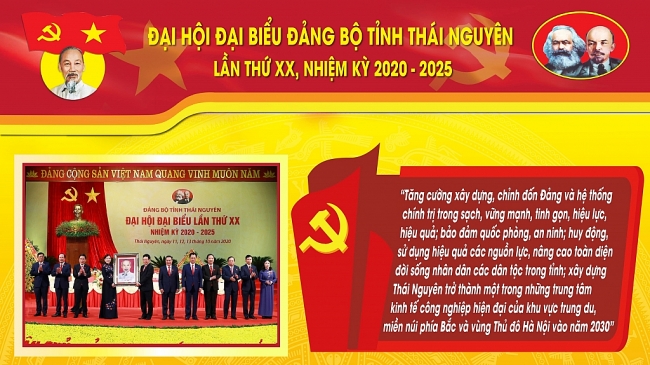 [Infographics] Nhân sự chủ chốt Đảng bộ tỉnh Thái Nguyên khóa XX, nhiệm kỳ 2020-2025