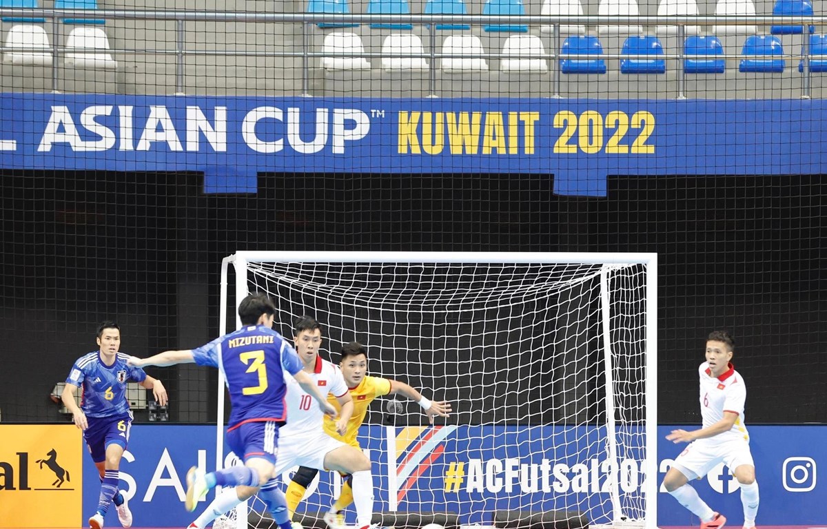 Đội tuyển futsal Việt Nam đang từng bước tiến sâu tại Vòng chung kết futsal châu Á 2022. (Ảnh: VFF)