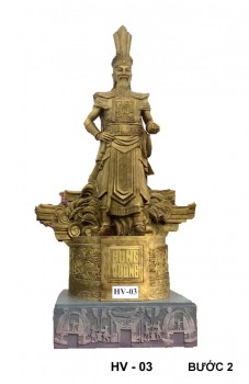 Phú Thọ đã tìm được mẫu tượng Hùng Vương đặt ở Đền Hùng