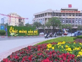 Thành phố Thái Nguyên chỉnh trang đô thị chào xuân Đinh Dậu