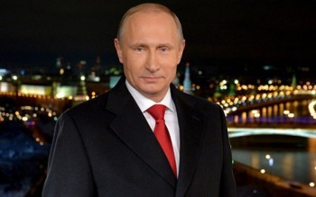 Tổng thống Putin chúc người dân Nga năm mới thành công và thịnh vượng
