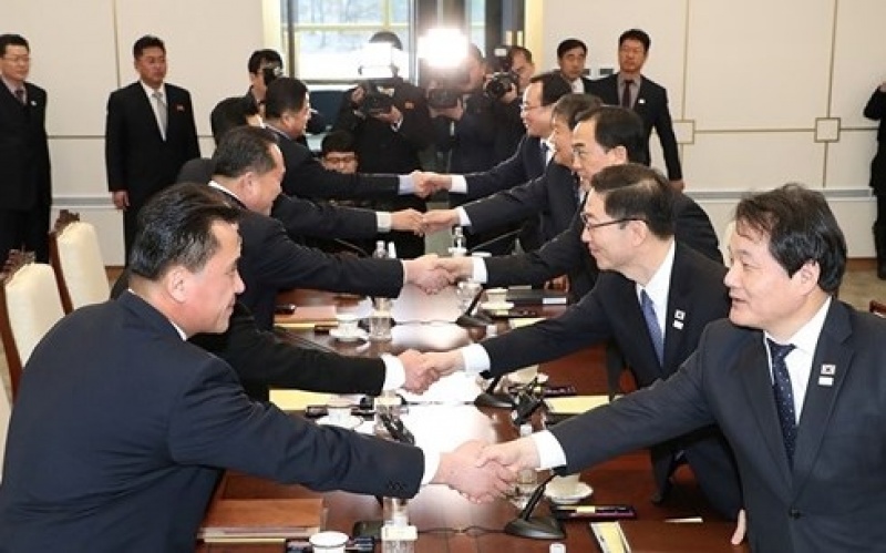 Mỹ hoan nghênh đàm phán giữa Hàn Quốc và Triều Tiên