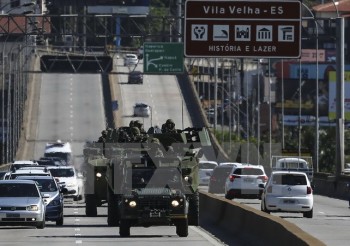 Brazil triển khai 9.000 binh sỹ đối phó cuộc đình công của cảnh sát
