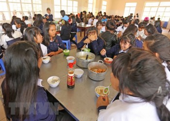 Cấp gạo hỗ trợ học sinh các vùng khó khăn của tỉnh Thanh Hóa