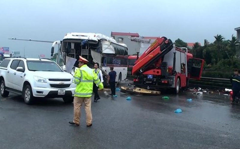 Sau tai nạn trên cao tốc Pháp Vân - Cầu Giẽ, một cảnh sát PCCC hy sinh