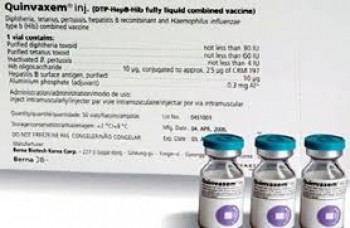 Việt Nam sẽ không sử dụng vaccine 5 trong 1 Quinvaxem
