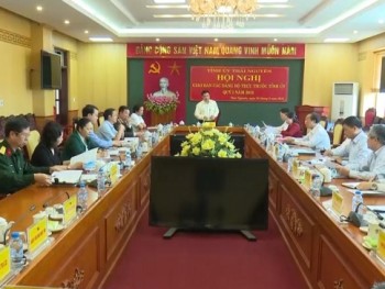 Thái Nguyên: Hội nghị giao ban các Đảng bộ trực thuộc quý I/2018