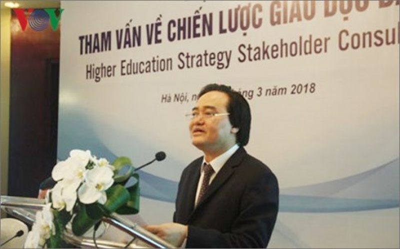 Bộ trưởng GD-ĐT đưa ra 5 trụ cột chính phát triển giáo dục đại học