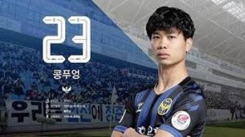 Công Phượng lập hat-trick, giúp Incheon United thắng đậm 4-0